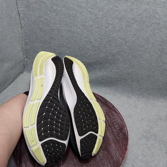 Nike Zoom Air Pegasus 37 Run Shoes Womens 9 1/2 Black Blue - Picture 8 of 9